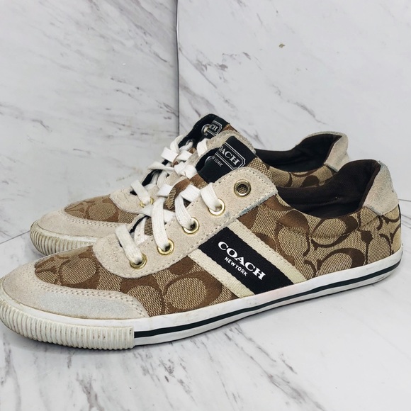 Coach Shoes - Coach Authentic Camil style canvas sneakers shoes